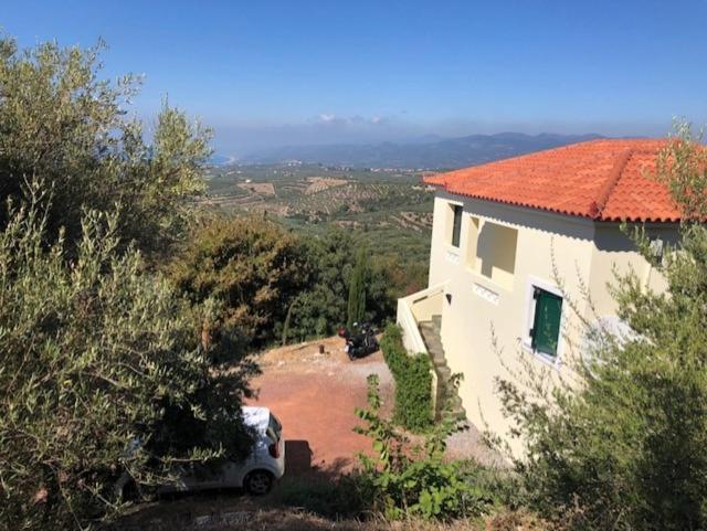 Vrises  Kyparissia De Wandelboomヴィラ エクステリア 写真