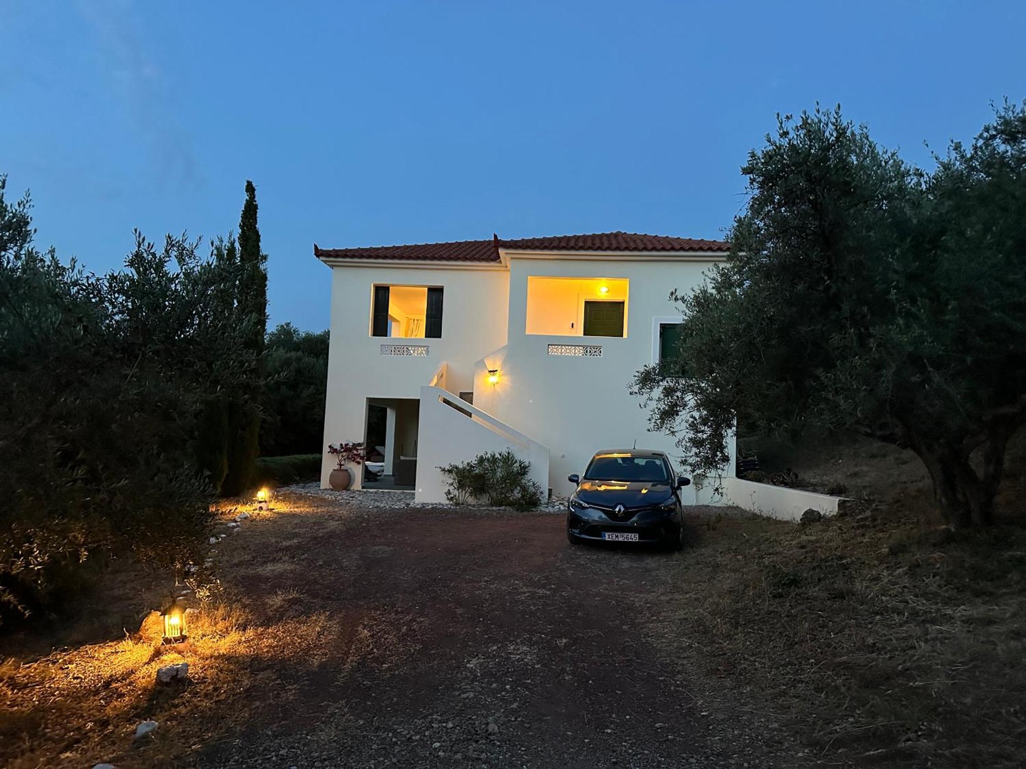 Vrises  Kyparissia De Wandelboomヴィラ エクステリア 写真